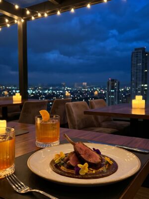 Cena Rooftop — Santa Fe